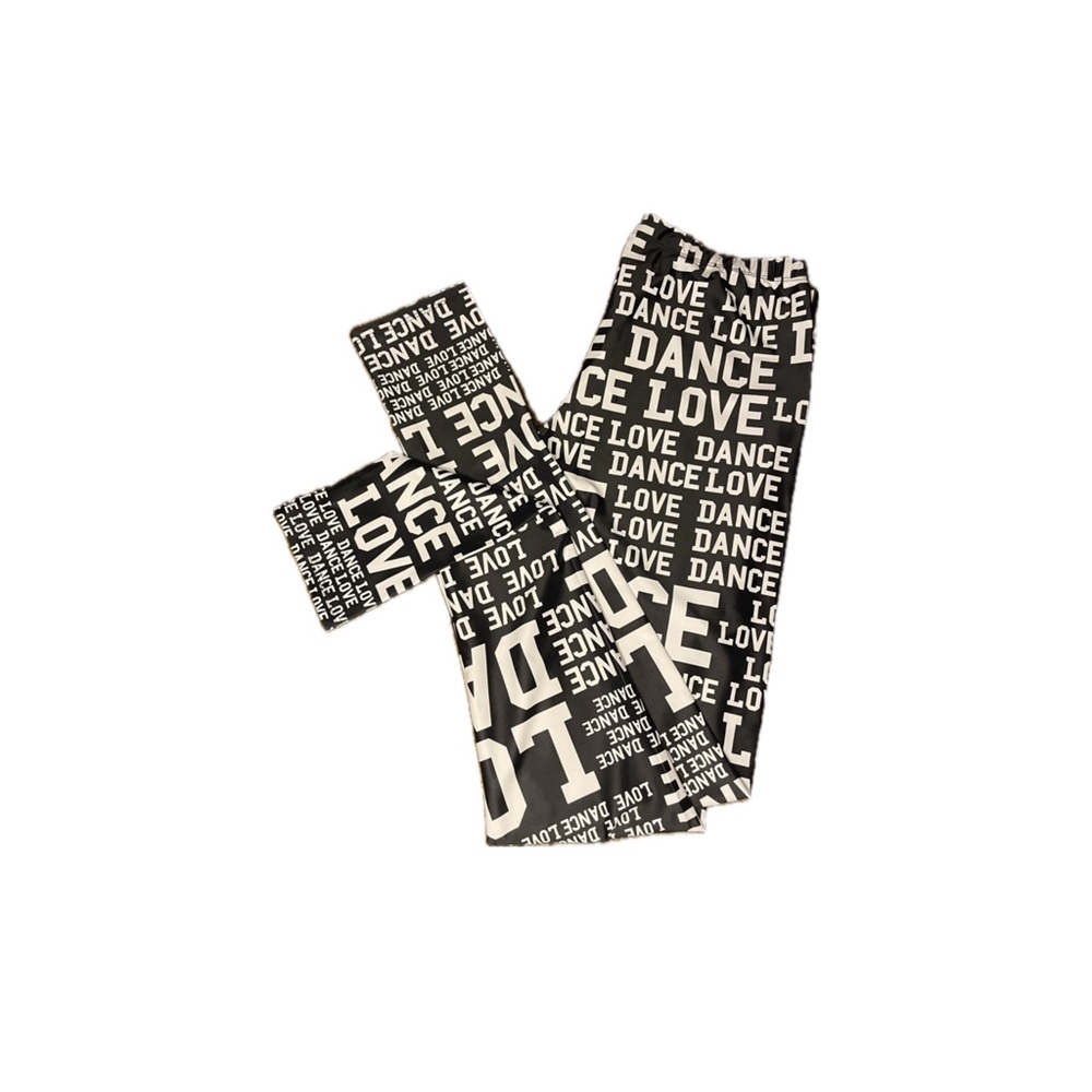 ALEXANDRA “I LOVE DANCE” Leggings